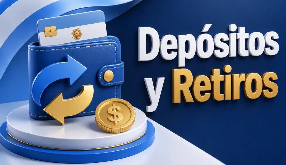 Depósitos y retiros desde una casino app