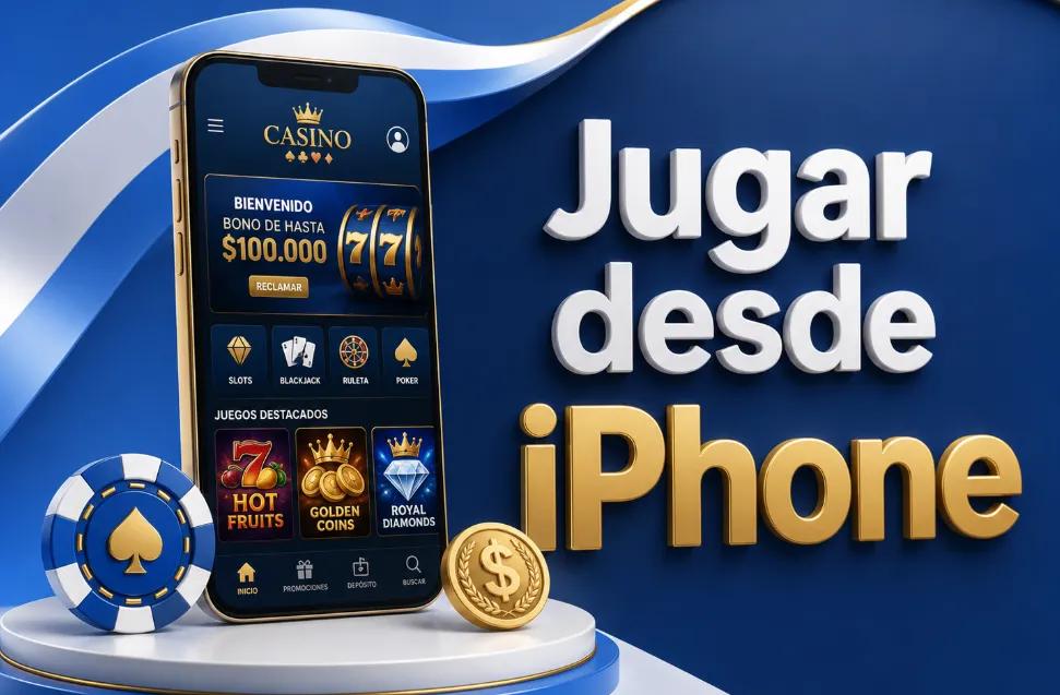 Cómo jugar desde iPhone en aplicaciones de casino con dinero real
